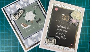 Beautiful Wedding Cards Handcrafted for a Friend!