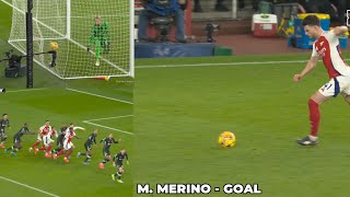 Mikel Merino Goal Today Match Against Liverpool, Mikel Merino Goal, Arsenal Vs Liverpool Highlights