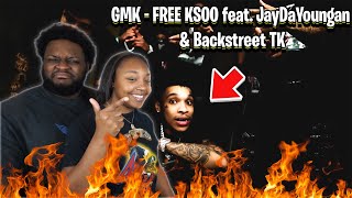 GMK - FREE KSOO feat. JayDaYoungan & Backstreet TK (Official Video) | REACTION