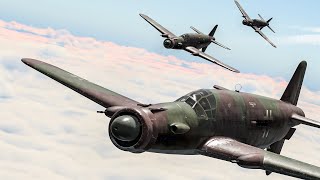 Do335 プファイル B-17編隊を襲う