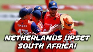 NETHERLANDS END SOUTH AFRICA CAMPAIGN! | T20 World Cup Match Review!