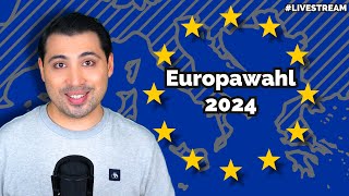 🔴Europawahl 2024 I Wahlprognosen I Diskussionen I EU-Quiz🔴#Europawahl2024 !Socials #livestream