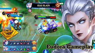 MOBILE LEGENDS EUDORA GAMEPLAY - SALENA VS EUDORA FOR MVP