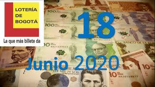 Como Ganar la Lotería de Bogotá para el día 18 de Junio de 2020