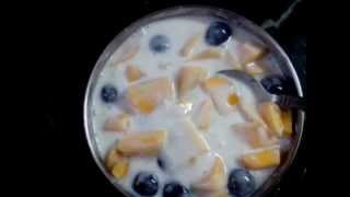 Quick Fruit Icecream Recipe