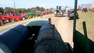 Driving a 12-20 Heider tractor