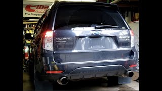 2012 Forester XT; Cobb Catted Downpipe / Perrin Axleback