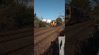 158710 working 2B19 from Aberdeen to Inverurie #shorts #train #class158 #britishrail #subscribe.