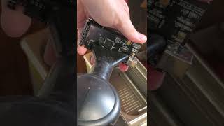 How to clean the AMC controller with distilled water