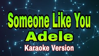 Someone Like You - Adele/karaoke version