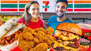 LIVING on 7-ELEVEN FOODS for 24 HOURS (Ft. LivingBobby)!