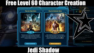 SWTOR: 4.0 - Free Level 60 Character Creation (KOTFE)