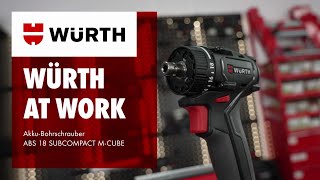 Würth Akku-Bohrschrauber ABS 18 SUBCOMPACT