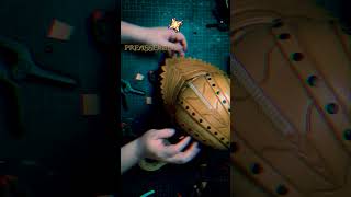 Building an Elven Helmet in Leather #leatherart #leathercraftsman #leathercraft