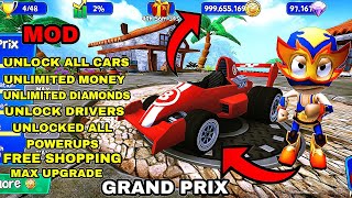 Beach buggy racing | Latest version mod apk unlimited money and gems hack game unlock all cars