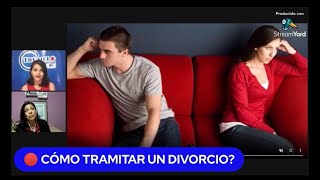 🔴 EN VIVO- CONSULTORÍA EN LÍNEA: "CÓMO TRAMITAR MI DIVORCIO".