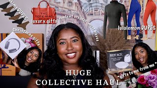 HUGE COLLECTIVE HAUL | WHAT I GOT FOR CHRISTMAS + WHAT I BOUGHT MYSELF, TECH MUST HAVES, DUPES +MORE