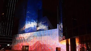 Ночной Екатеринбург и медиафасад Ельцин-Центра... / Night Yekaterinburg-City and the Yeltsin Center