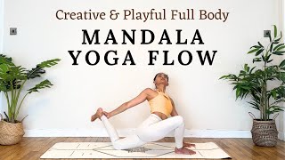 Creative yet Challenging Yoga Flow | Mandala Yoga Flow | 55minutes Full Body Yoga Flow