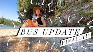 BUS UPDATE - Dorit attempts ASMR - SOLO FEMALE mini-ROADTRIP