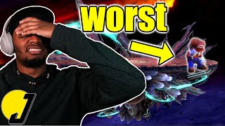 Worlds WORST Mario Player Plays Mario | Smash Ultimate