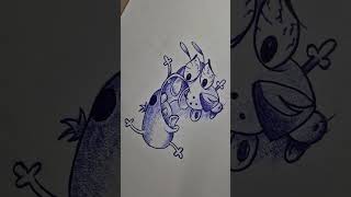 Cartoon art using DIY tattoo machine