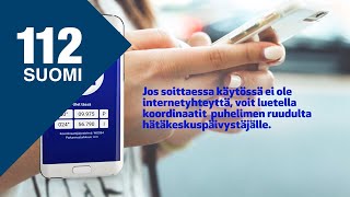 112 Suomi: Näin soitat hätäpuhelun 112 Suomi -sovelluksella