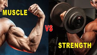 How To Build STRENGTH |  Building Muscle Vs Building Strength