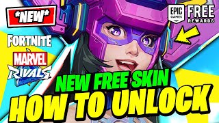 How to GET GALACTA Outfit For FREE in Fortnite X Marvel RIVALS (New Free Rewards Skin)