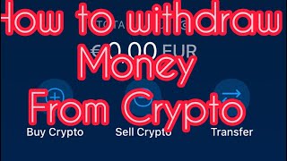 How to withdraw money from Crypto.com | Crypto exchange Currency #ethereum