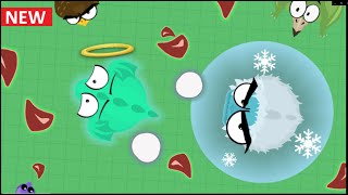 Mope.io Removing god mode with Aqua yeti // epic jackass kill // epic moments