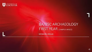 First Year BA/BSc Archaeology