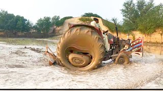 265 tractor //kadu kerte time tire bada ho gaya/very dangerus video