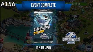 RETURN TO THE ISLAND | Jurassic World the game | Dinosaurs Battle - #156 | Dinosaurs Fighting