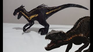 Como fazer o indoraptor de papelão