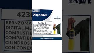 Bernzomatic Balanza Digital Medidor Combustible 423678 Compatible con cilindros desechables