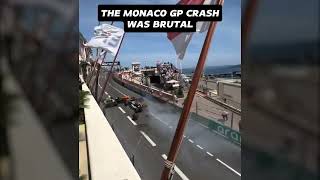 All Angles Of Big Sergio Perez Crash Monaco Grand Prix 2024 F1