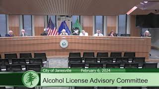 Live From City Hall - Alcohol License Advisory Committee