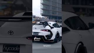 TOYOTA SUPRA MK5🤍🤍#toyota #toyotasupra #supramk5 #hycade #widebody #shortvideo #shorts #short