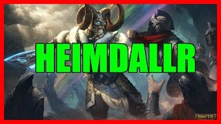 Probamos a HEIMDALLR (Nuevo dios) en SMITE | Smite PTS Gameplay Español