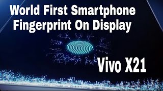 Vivo X21-World first smartphone fingerprint on display,price, design,camera ,processor-all Details