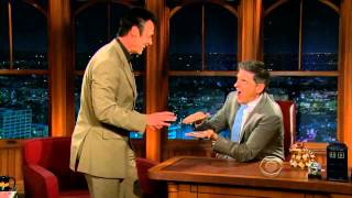 Master Magician Lance Burton freaks out TV Host Craig Ferguson