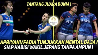 TAK GENTAR..!! Mental Baja Apriyani/Fadia Hadapi Juara Dunia Dari Jepang, Harapan Besar Indonesia !