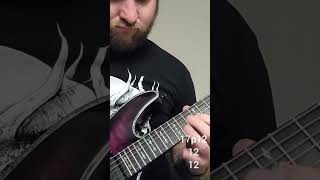 essential 3 string arpeggio shapes (sweep picking)