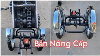 Mẫu càng xe 2 bánh đã nâng cấp số lùi tốt nhất có thể chạy liên tục 1000km không sao