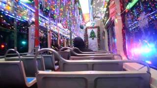 SEPTA - Ride Aboard 1981 Kawasaki Trolley #9055 on Route 36 to 13th - Market (Xmas Trolley)