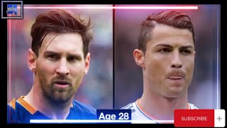 ✨Messi VS Ronaldo✨M🔟 vs CR7️⃣⚡Age Transformation Status⚽Football Celebrity Status|_FZ STUDIOS📽️