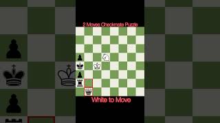 2 moves checkmate puzzle #chess #rapid #blitz #checkmate #chessgame #chesstraps #chesstricks #shorts