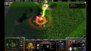 Warcraft III - Ashenvale Arena Gameplay