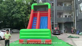 Fun Kids Inflatable Animal Dry Slide